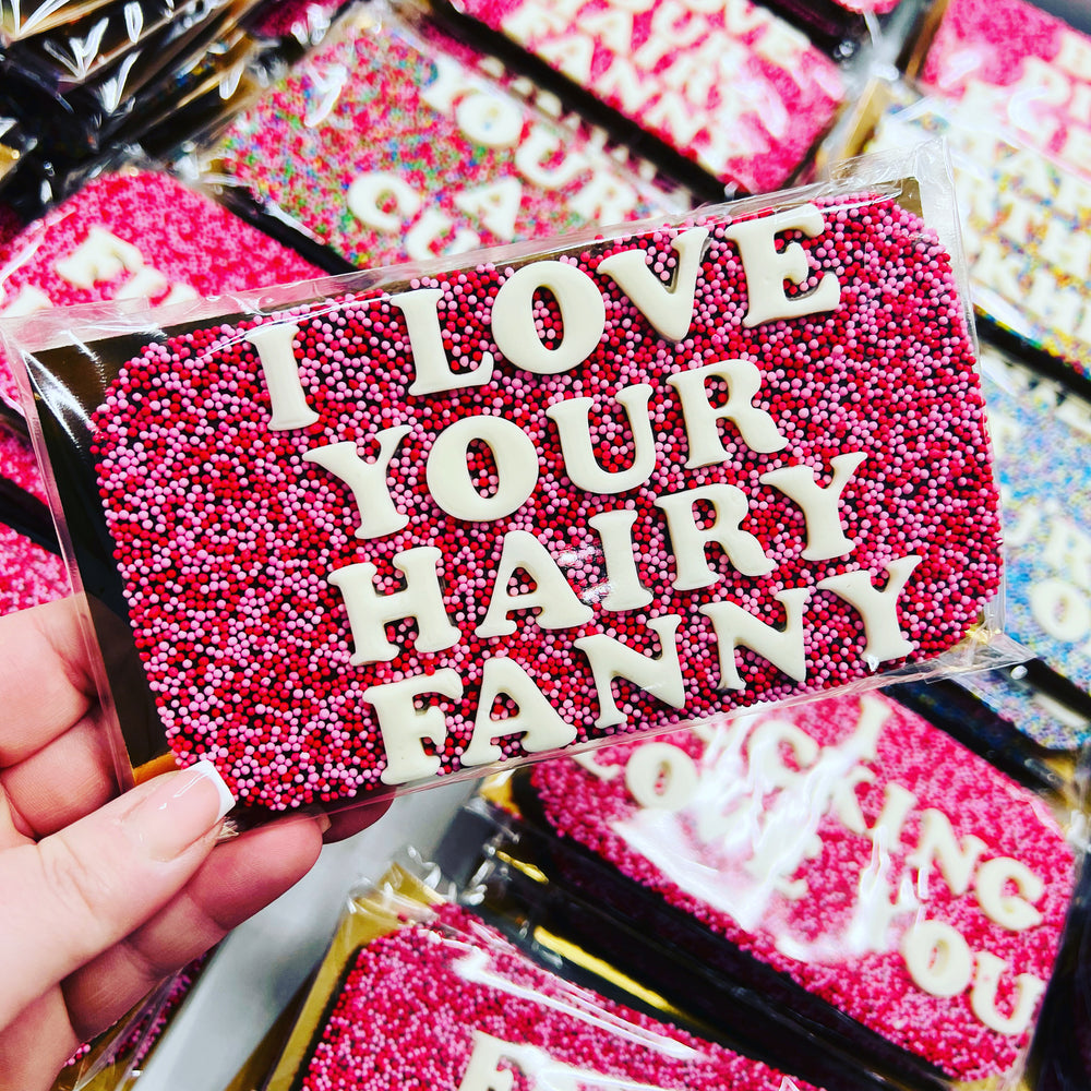 Hairy Fanny Chocolate Slab #1 image